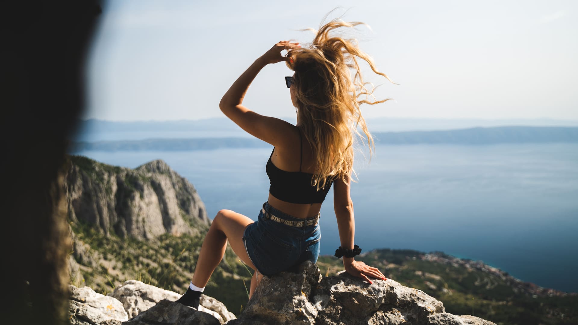 Woman practicing self-love and confidence, embracing authenticity and personal growth